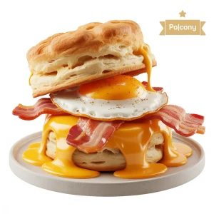 Full Menu 32 Waffle House Bacon, Egg & Cheese Biscuit