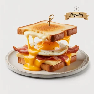 Full Menu 18 waffle House Bacon, Egg & Cheese Breakfast Sandwich