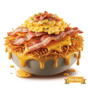 Full Menu 40 Waffle House Bacon, Egg & Cheese Hashbrown Bowl