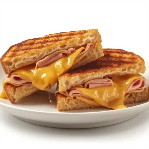 Ham & Cheese Melt Waffle House Menu