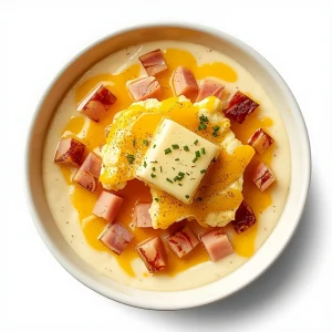 Full Menu 47 Waffle House Ham, Egg & Cheese Grits Bowl