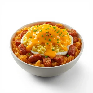 Full Menu 41 Waffle House Sausage, Egg & Cheese Hashbrown Bowl