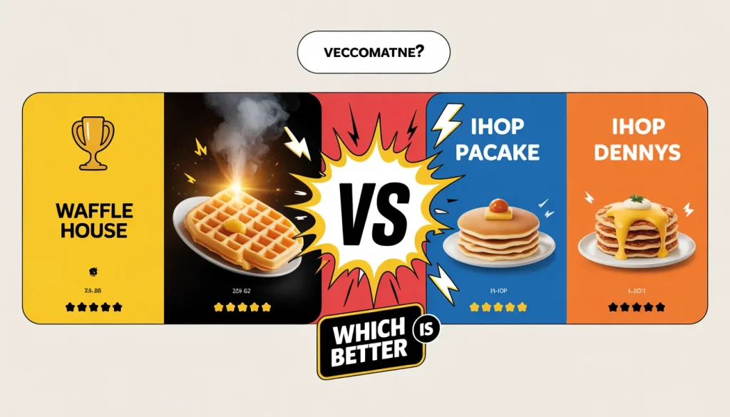 Waffle House Menu 2026 with Prices & Calories 55 Waffle House vs. IHOP vs. Denny’s