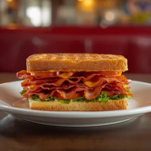 Angus Burgers & Sandwiches Menu 10 waffle house Texas Bacon Lover's BLT
