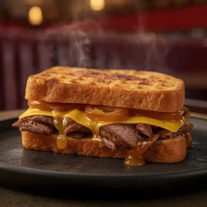 Texas Cheesesteak™ Melt Waffle house Menu