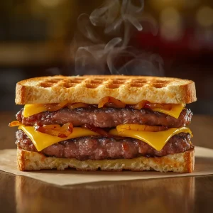Texas Patty Melt Waffle house MEnu