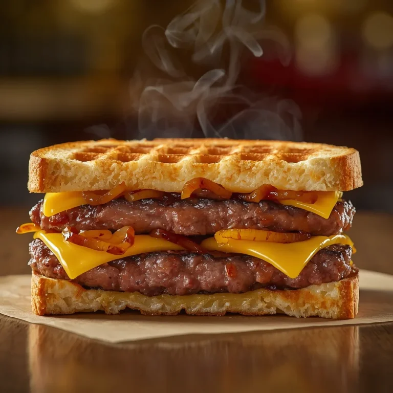 Texas Patty Melt Waffle house MEnu